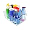 Azar Displays Storage Tote, Styrene, Clear, 5 in H, 11.25 in W, 7.5 in L 556237-4PK - alternate 4